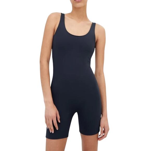 girlfriend collective Pants - Girlfriend Collective Blue Unitard Plus Size XXL Romper One Piece Athleisure